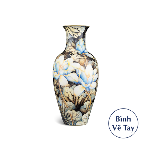  Bình hoa 52 cm - Sen Đêm 