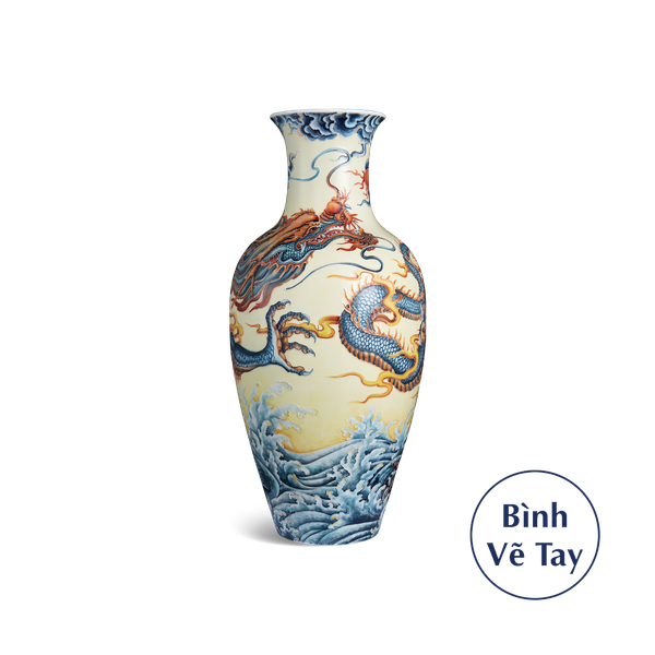 Bình hoa 52 cm - Rồng Đỏ