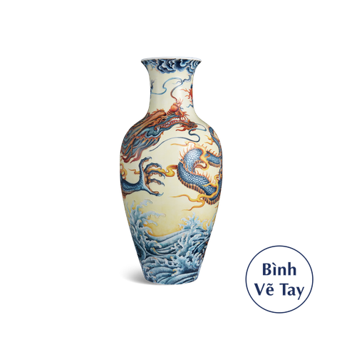  Bình hoa 52 cm - Rồng Đỏ 