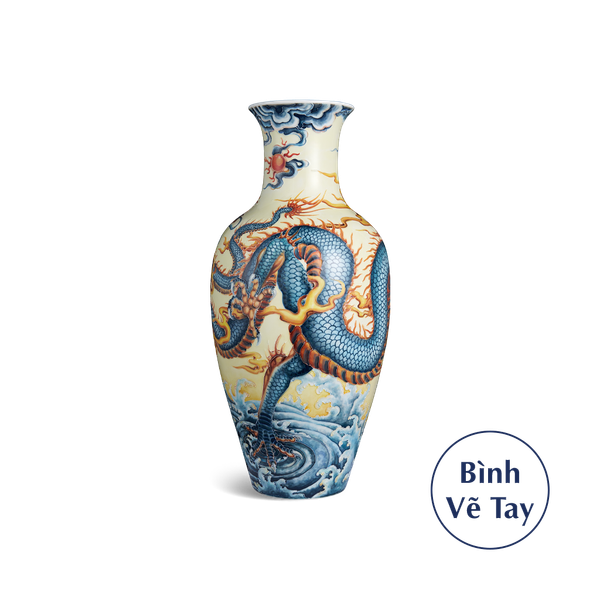 Bình hoa 52 cm - Rồng Đỏ