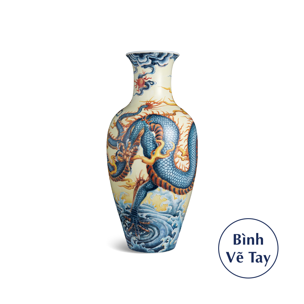 Bình hoa 52 cm - Rồng Đỏ