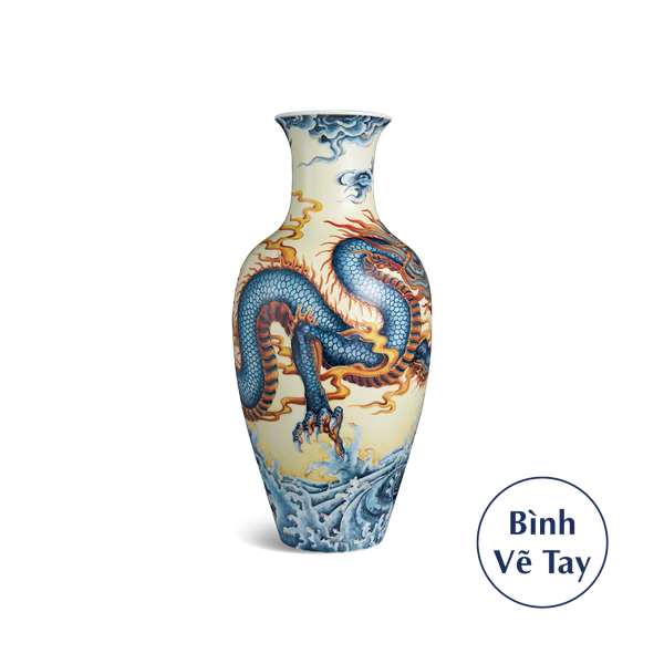 Bình hoa 52 cm - Rồng Đỏ