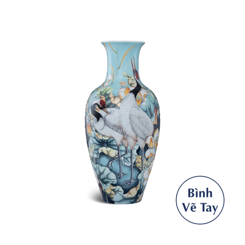  Bình hoa 52 cm - Bình Hoa - Sen Hạc 