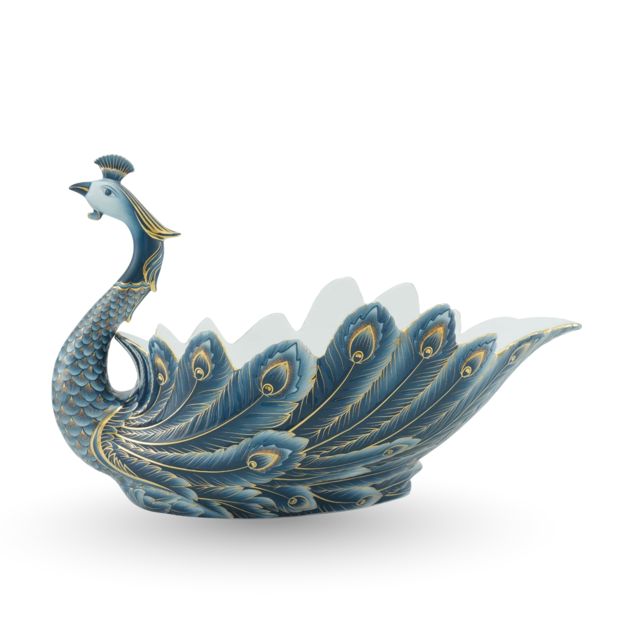 Tô trái cây Khổng Tước -  Cobalt