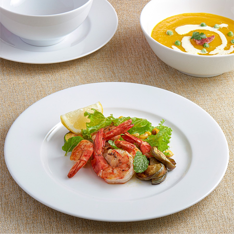  Bộ đồ ăn Jasmine Trắng 