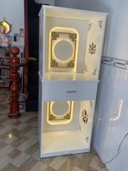 Tủ Thờ 2 Tầng Sơn Nhũ Vàng TT19