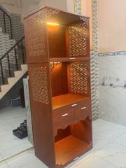 Tủ Thờ 3 Tầng Có Hộc Kéo Và Khay Kéo TT21