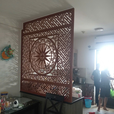 Vách Ngăn Phòng Khách Và Bếp PK45