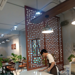 Vách Ngăn Phòng Khách Và Bếp PK47