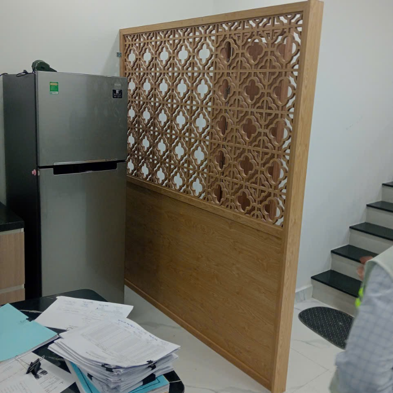 Vách Ngăn Phòng Khách Và Bếp PK49