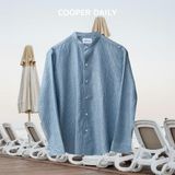  [Xanh Sọc] Sơ Mi Linen RTW 