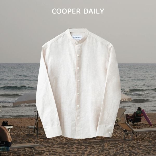  [Nâu Mocha] Sơ Mi Linen RTW 