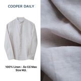  [Nâu Mocha] Sơ Mi Linen RTW 