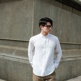  [Trắng] Sơ Mi Linen RTW 