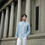  [Xanh Sọc] Sơ Mi Linen RTW 