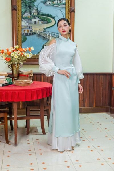  Áo dài Thiên Ngân 