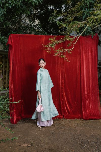  Áo dài Kiều Trang 
