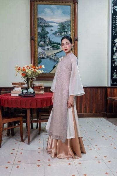  Áo dài Kim Thoa 