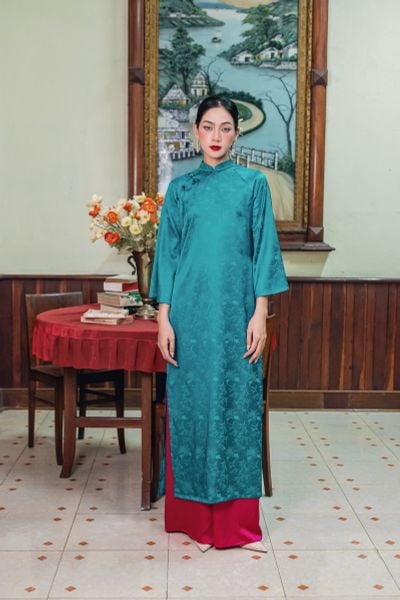  Áo dài Hạ Huyên 