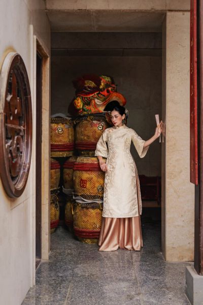  Áo dài Kim Nguyệt 