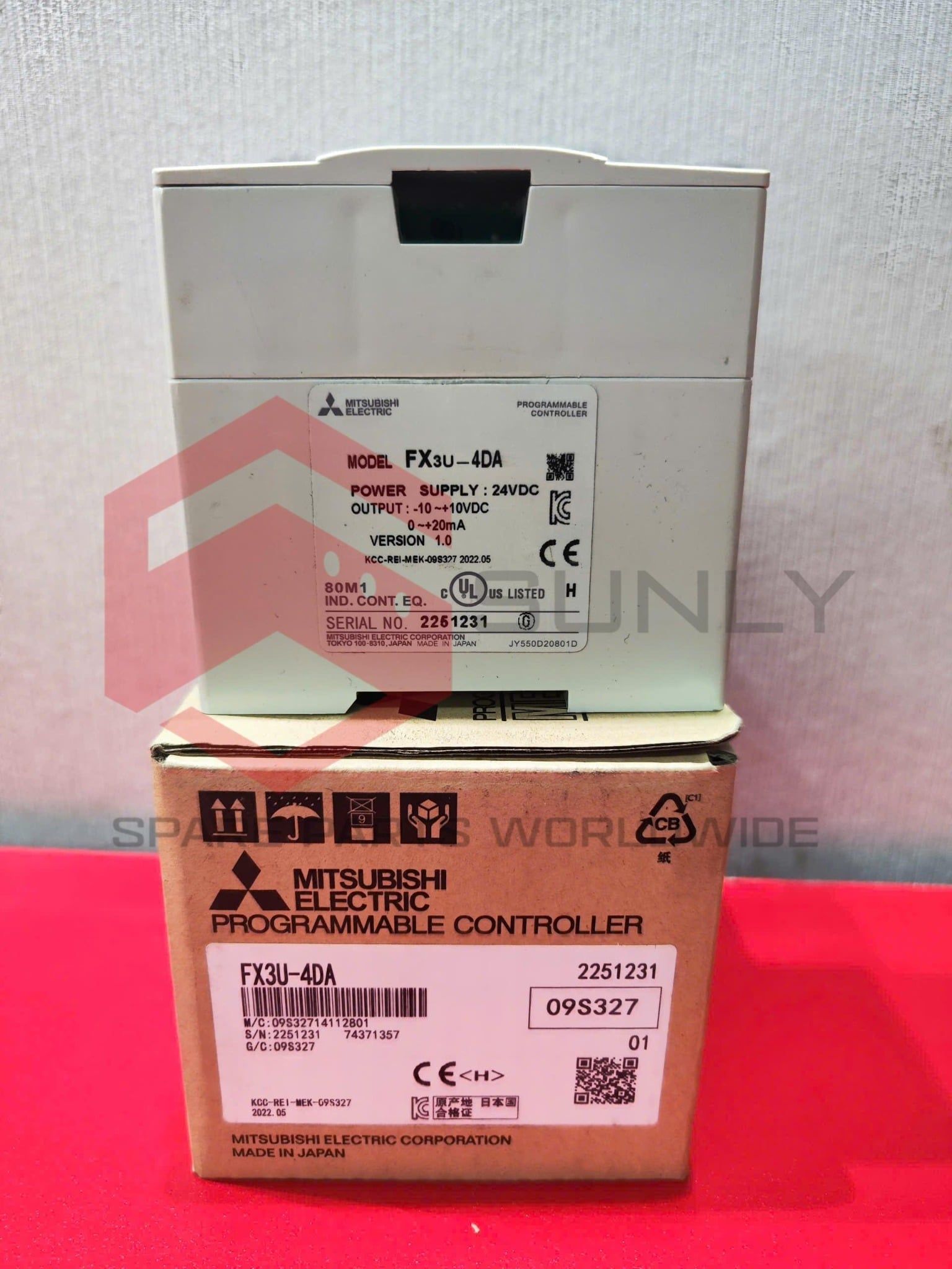 FX3U-4DA|Module PLC FX3U-4DA – SUNLY INDUSTRY