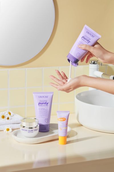  Sữa Rửa Mặt Lro'Cre Pore Purity Creme Cleanser Làm Sạch Sâu Cho Da Mụn 100G 
