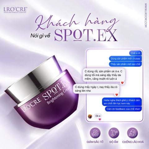  Kem Dưỡng Lro'Cre Spot.Ex Brightening Cream Cải Thiện Da Sạm, Nám 20g 
