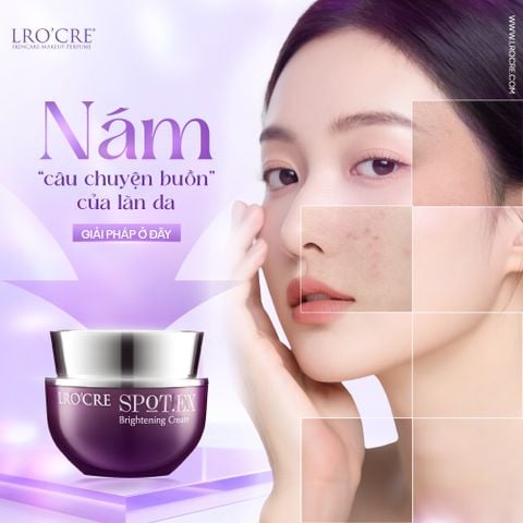  Kem Dưỡng Lro'Cre Spot.Ex Brightening Cream Cải Thiện Da Sạm, Nám 20g 