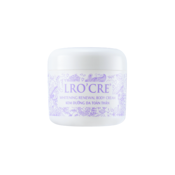  Kem Dưỡng Body Lro'Cre Whitening Renewal Body Cream Giúp Trắng Da 100g 