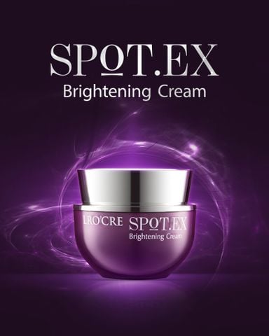  KEM DƯỠNG TRẮNG VÀ CẢI THIỆN VÙNG DA SẠM MÀU CHUYÊN SÂU SPOT.EX BRIGHTENING CREAM 