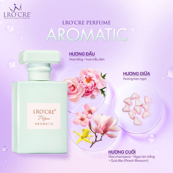  Nước Hoa Lro'Cre Perfume Aromatic Hương Thơm Thanh Mát 30ml 