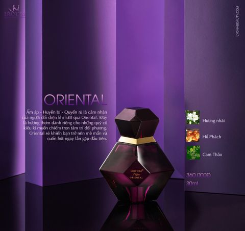  Nước Hoa Lro'Cre Perfume Oriental Hương Thơm Ngọt Ngào, Quyến Rũ 30ml 