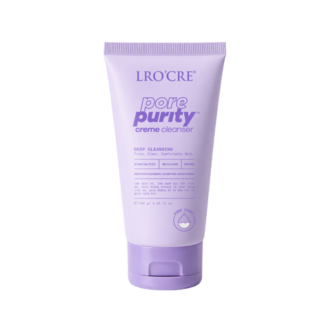  Sữa Rửa Mặt Lro'Cre Pore Purity Creme Cleanser Làm Sạch Sâu Cho Da Mụn 100G 