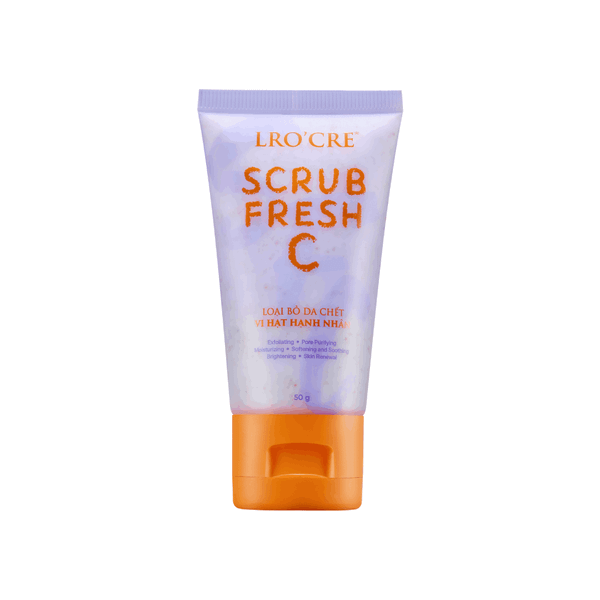  Loại Bỏ Da Chết Mặt Lro'Cre Scrub Fresh C Cho Da Sạch Sâu Mịn Màng 50g 