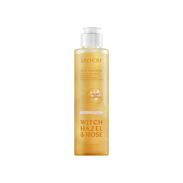  Toner Lro'Cre Toner Original Witch Hazel & Rose Cân Bằng pH Cho Da 140ml 