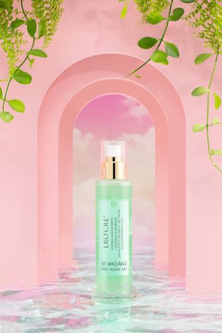  Xịt Khoáng Lro'Cre Fresh Algae Mist Giúp Cấp Ẩm, Giảm Khô Căng 140ml 