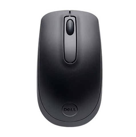 Dell Wireless Mouse WM118 – 2.4GHz | 1000 DPI | Optical Sensor | USB Nano Receiver | Black (1Y Warranty)
