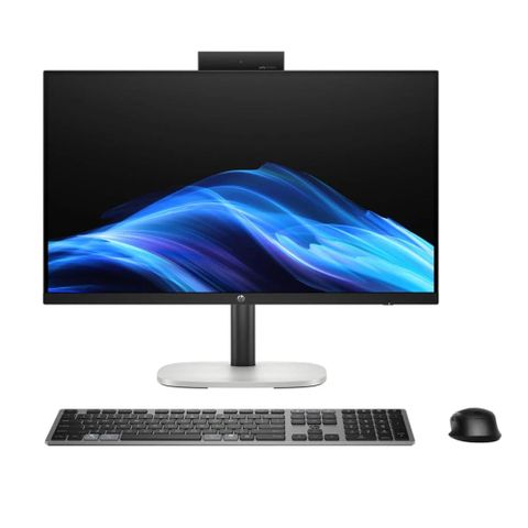 Máy tính để bàn HP ProStudio 4 AiO G1i/ Intel Core U5 225T/ 8GB DDR5 5600/ SSD 512GB/ 23.8 Inch FHD Non-Touch/ Wireless Mouse & Keyboard/ W11H/ 1Y Onsite_C3UC2PT