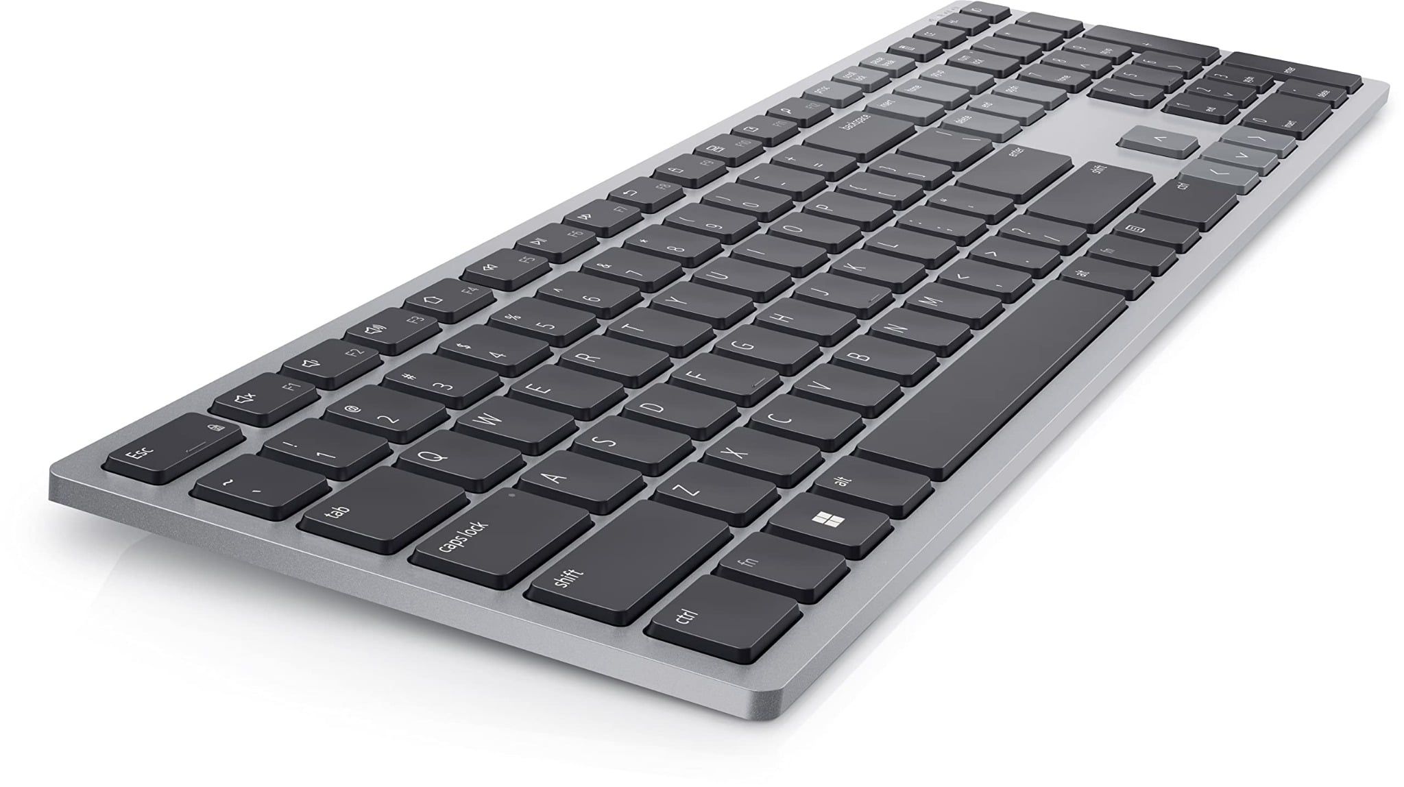  Dell Pro Plus Keyboard KB700 – Multi-Device | Wireless 2.4GHz + Bluetooth 5.0 | Full Size | Numeric Keypad | Titan Gray (3Y Warranty) 