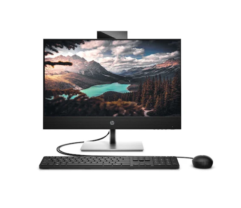  HP ProOne 440 G9 AIO, Intel Core i3 14100T, 8GB DDR5 4800, SSD 256GB, 23.8 Inch FHD Non-Touch, Wireless Mouse & Keyboard, W11H, 1Y Onsite_AZ6V9PT 