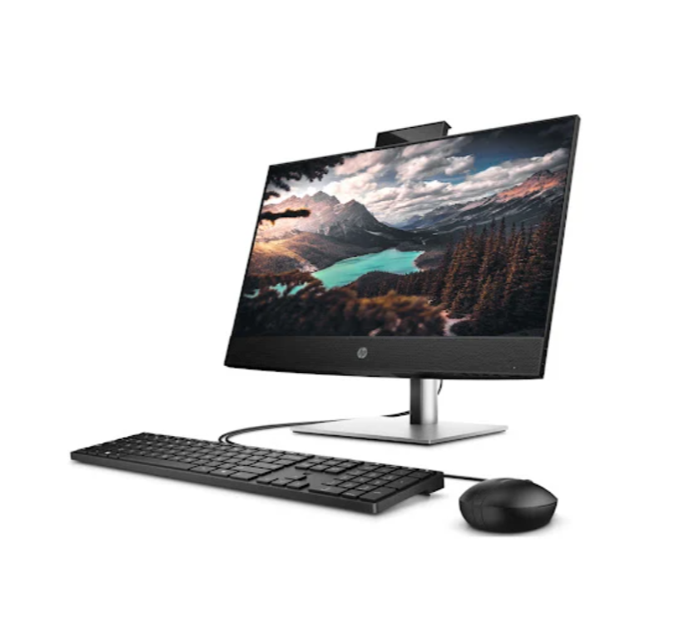  HP ProOne 440 G9 AIO, Intel Core i3 14100T, 8GB DDR5 4800, SSD 256GB, 23.8 Inch FHD Non-Touch, Wireless Mouse & Keyboard, W11H, 1Y Onsite_AZ6V9PT 