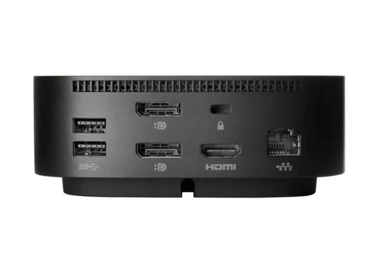  HP USB-C/A Universal Dock G2 – 120W | Dual Display | DisplayPort | USB-C Docking (5TW13AA) 