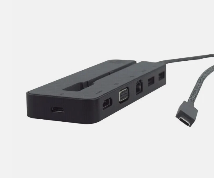  HP USB-C Mini Dock – HDMI 4K | USB-A | USB-C PD | Compact Docking (1PM64AA) 
