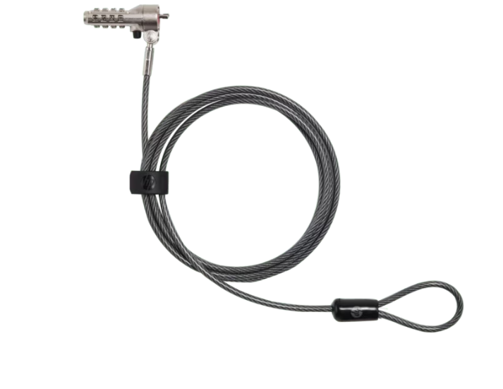  HP Essential Nano Combination Cable Lock – Security Lock for Laptops (63B31AA) 