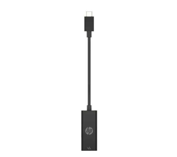  HP USB-C to RJ45 Adapter G2 – Gigabit Ethernet Adapter | USB-C Networking (4Z527AA) 