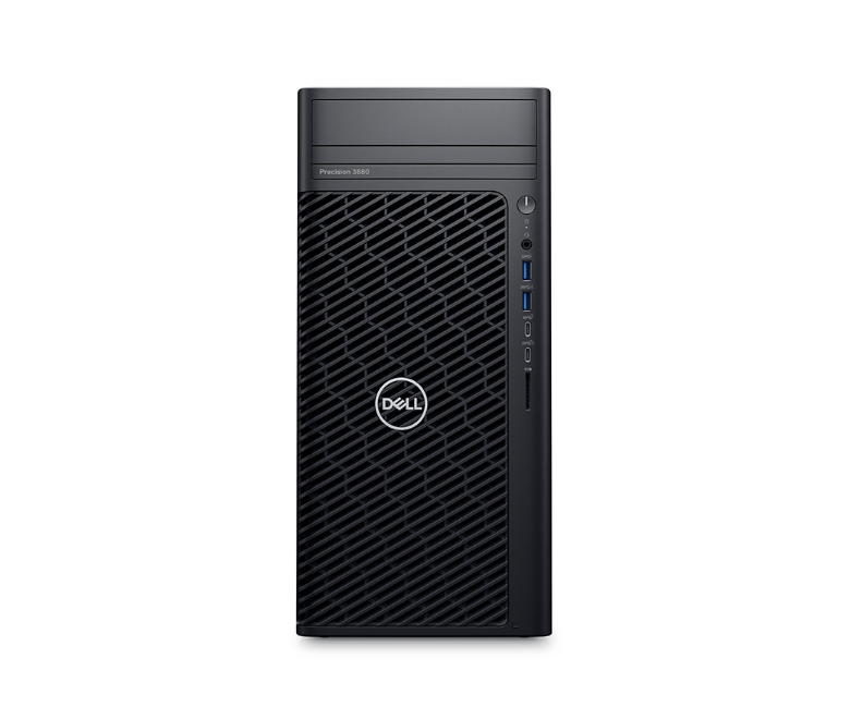 Dell Precision 3680 Tower – i9-14900 | 32GB DDR5 | 256GB SSD + 4TB HDD | NVIDIA RTX A1000 8GB | Ubuntu | 500W PSU | 3Y ProSupport + KYHD 