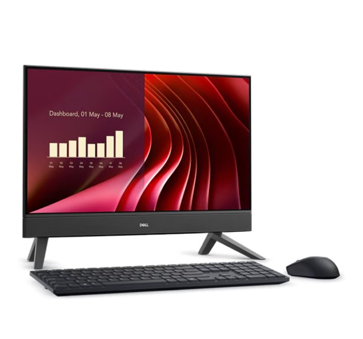  DELL 24AIO EC24250 i5-1334U(10*3.4)/ 8GD4/ 512SSD/ 23.8FHD/ Camera/ SP/ BT/ KB/ M/ W11SL+OFFICE2024/ ĐEN (DR93T5) 