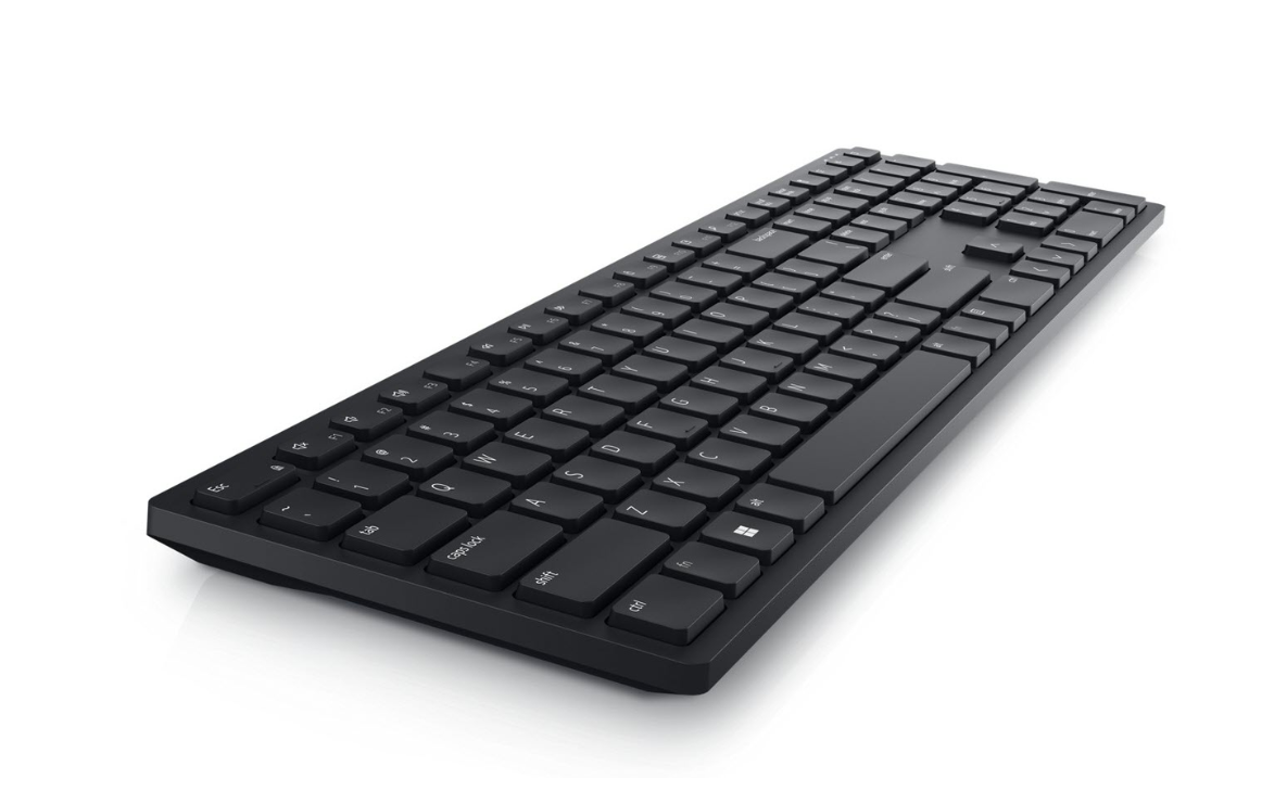  Dell Pro Wireless Keyboard KB500 – Full Size | Wireless 2.4GHz | Numeric Keypad | Spill Resistant | Black (3Y Warranty) 