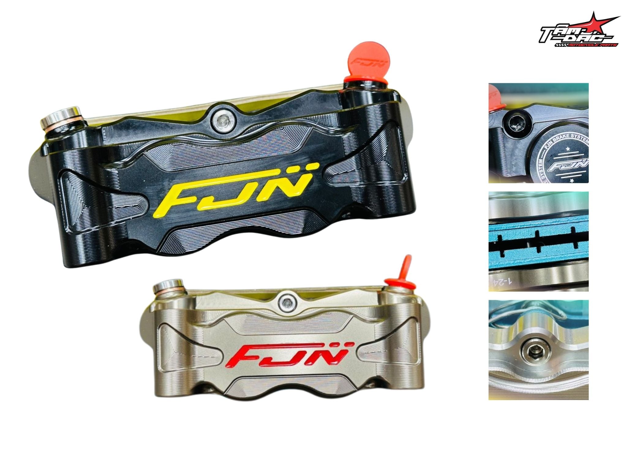  Heo thắng FJN ST7 4 pis lỗ ốc 100mm 