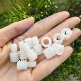  Chốt nhựa tắc kê liên kết lam nhựa (set 1.000 bộ) 